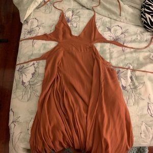 Free People Bohemian Long Dress